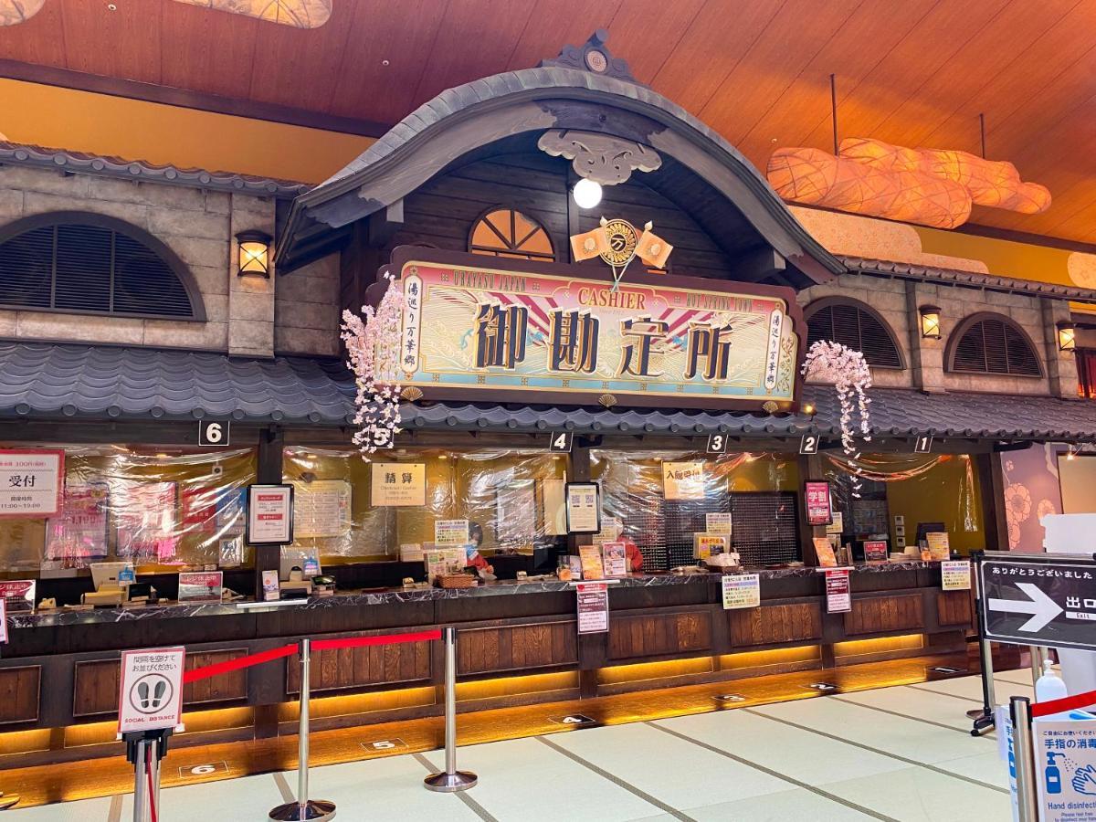 Ooedo Onsen Monogatari Urayasu Mangekyo Exterior foto